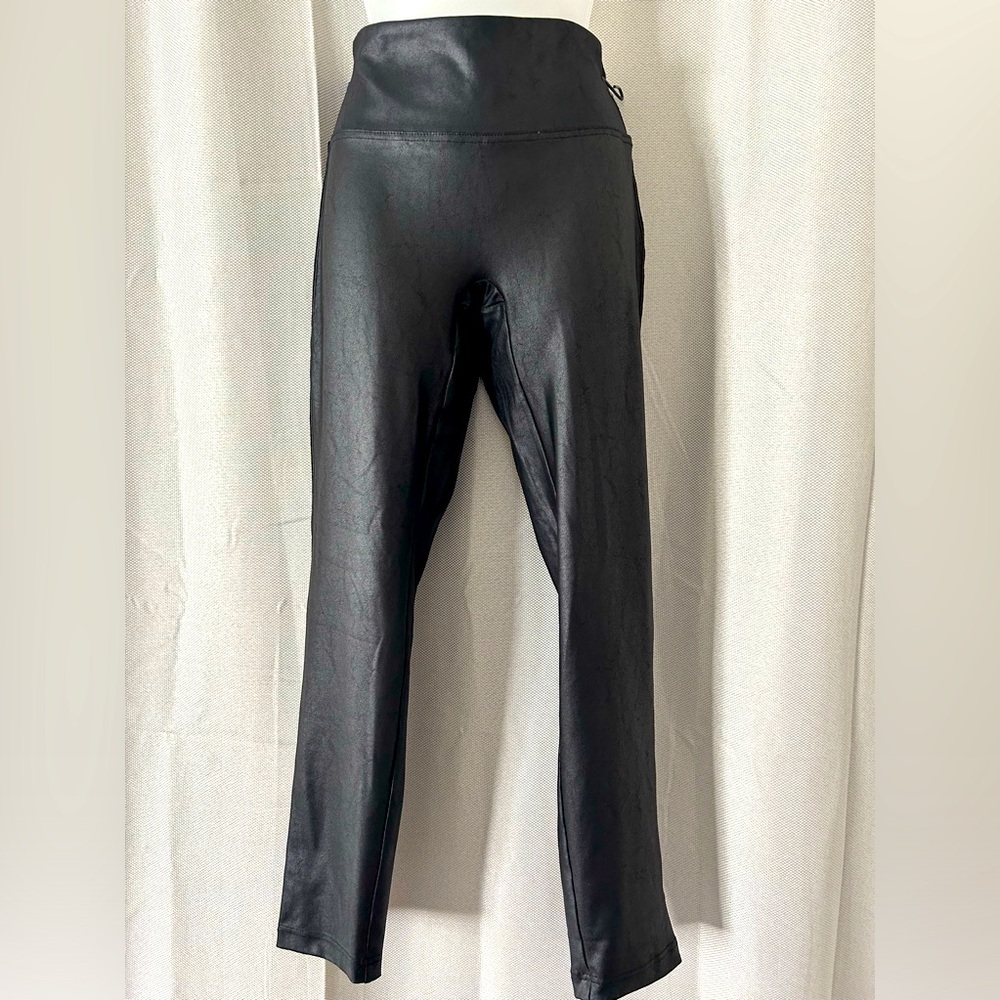 STELLA LUCE leather-look leggings NWT